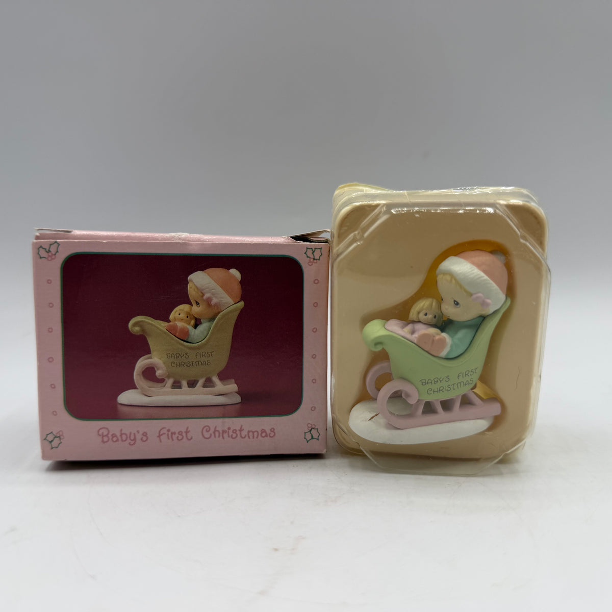 Precious Moments Mini Baby's First Christmas Ornament