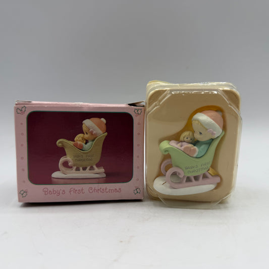 Precious Moments Mini Baby's First Christmas Ornament