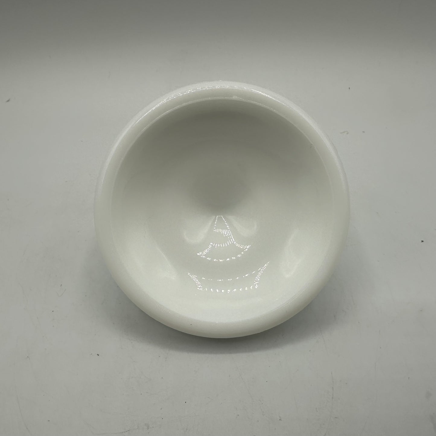 Fenton Milk Glass Hobnail Lidded Sugar Bowl