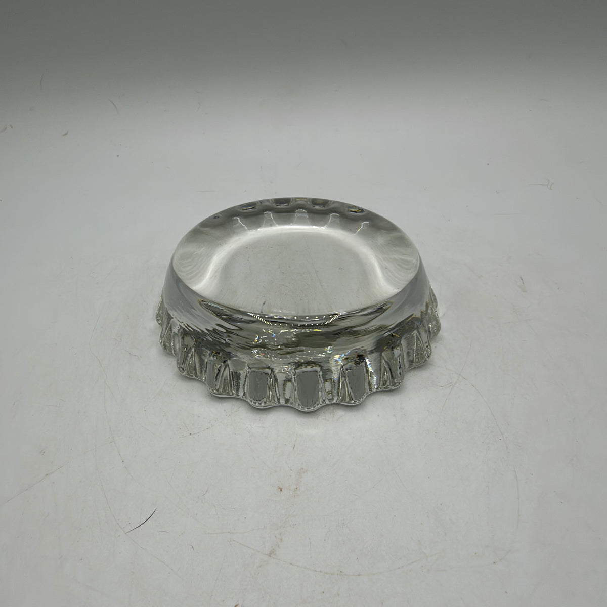 Glass Bottle Cap Paperweight, 3"