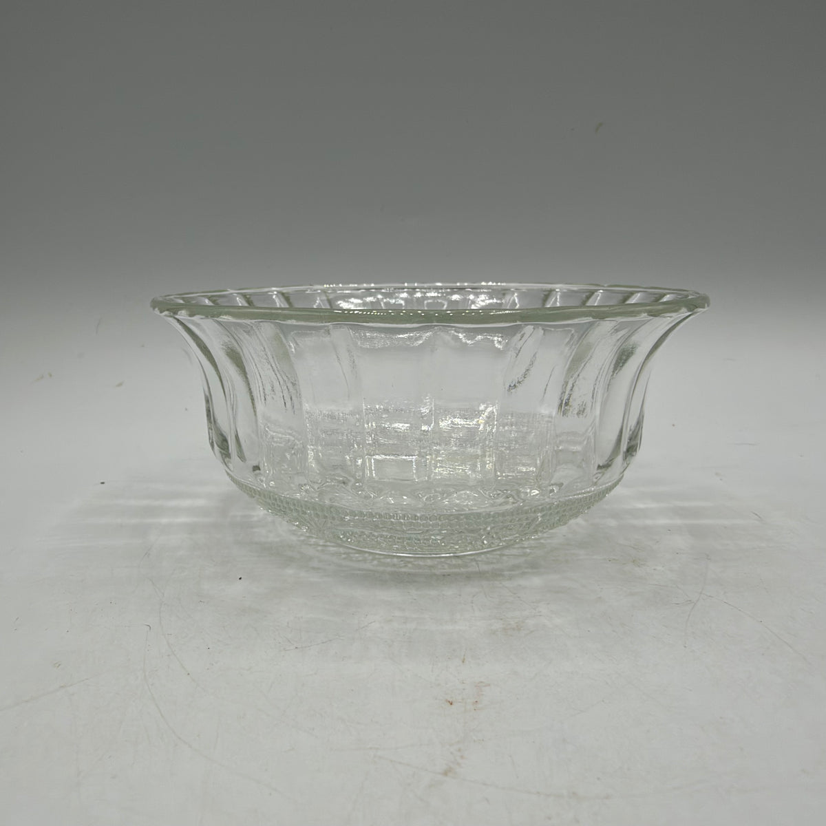 KIG Malaysia Glass Bowls Sandwich Pattern, Set of 2