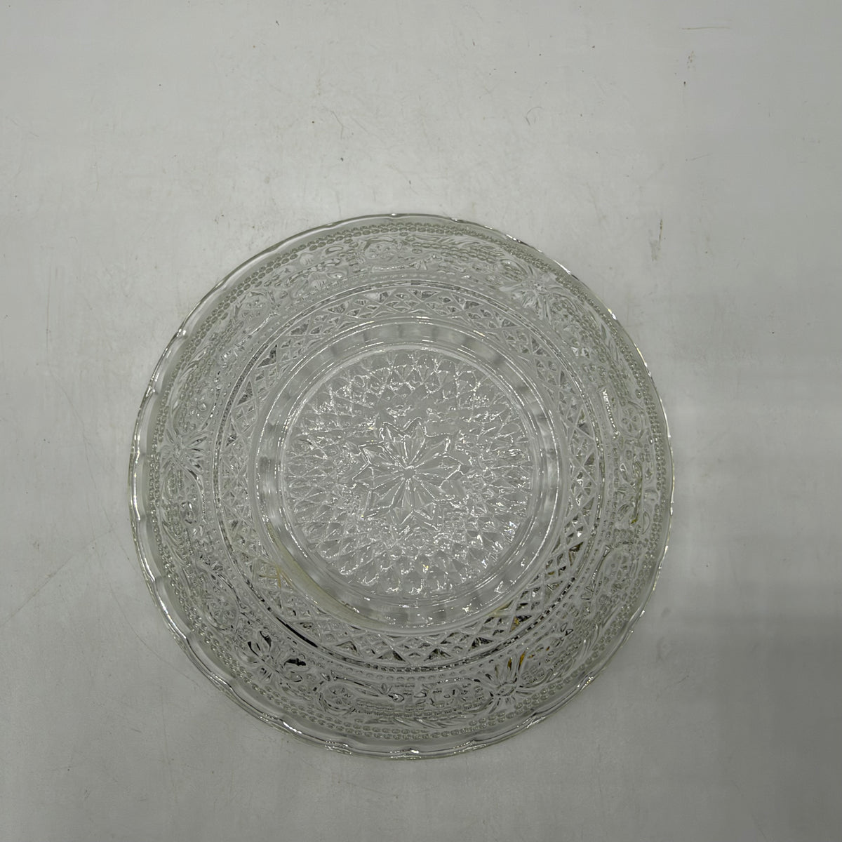 KIG Malaysia Glass Bowls Sandwich Pattern, Set of 2