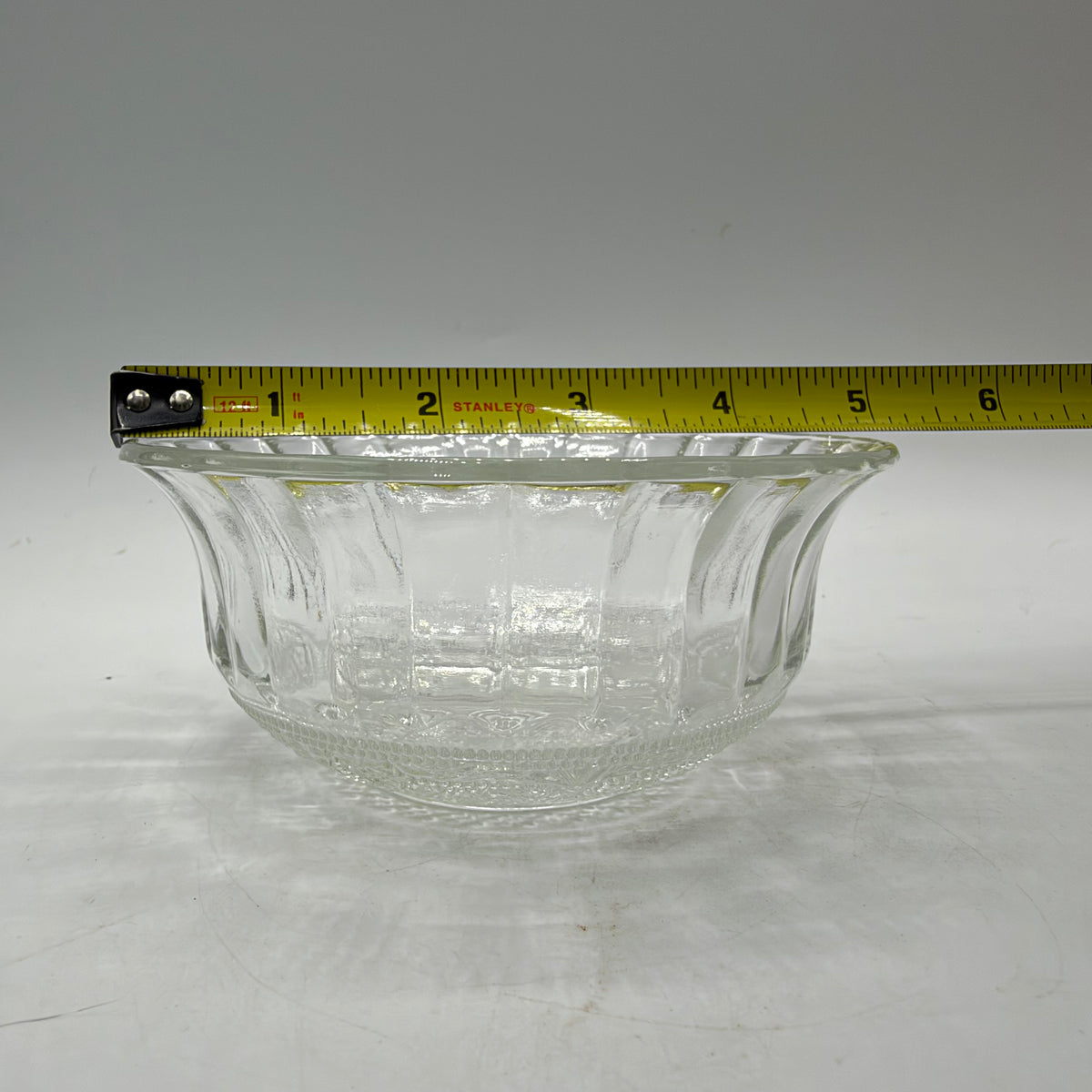 KIG Malaysia Glass Bowls Sandwich Pattern, Set of 2