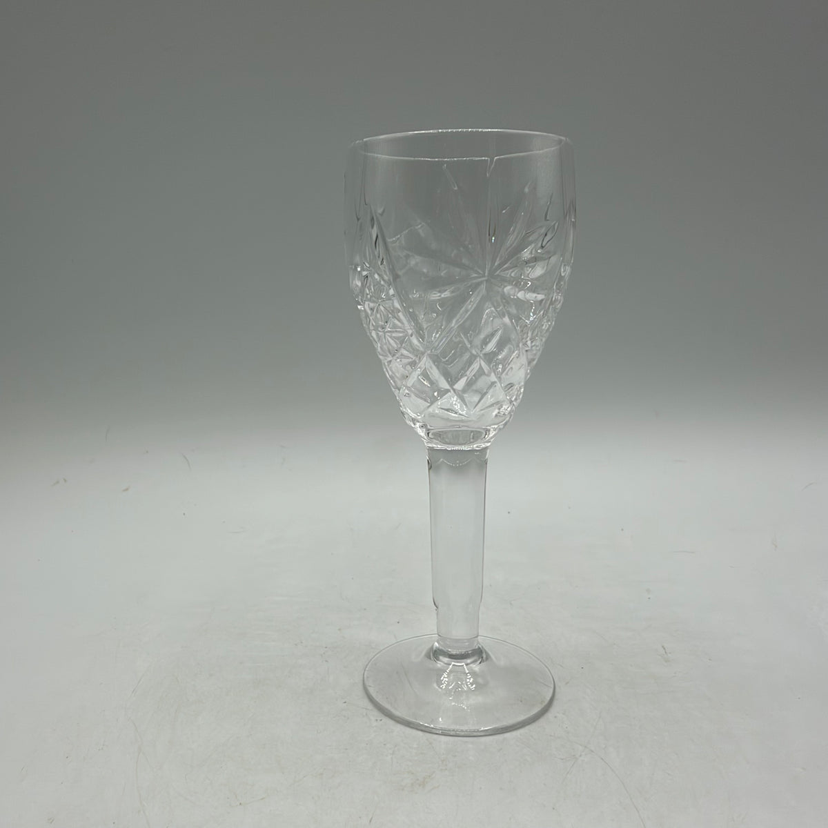 Crystal Cordials, Geometric Pattern, Set of 6