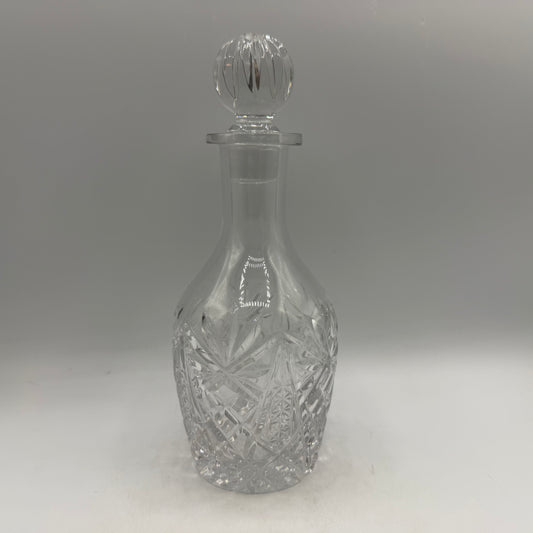 Pineapple & Diamond Glass Decanter with Stopper