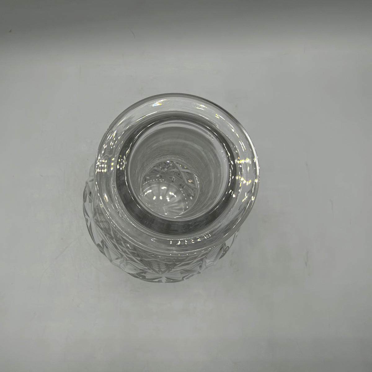 Pineapple & Diamond Glass Decanter with Stopper