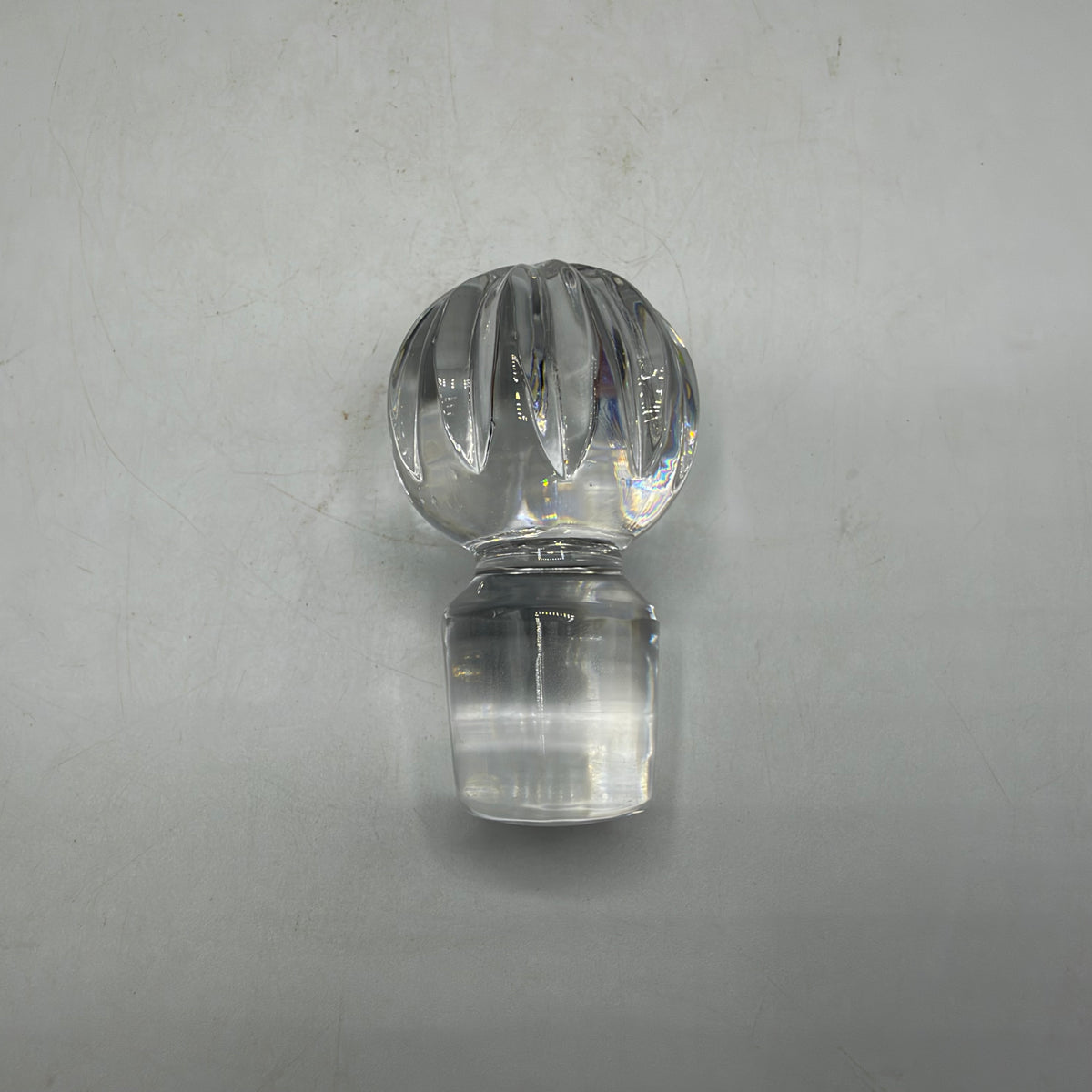 Pineapple & Diamond Glass Decanter with Stopper
