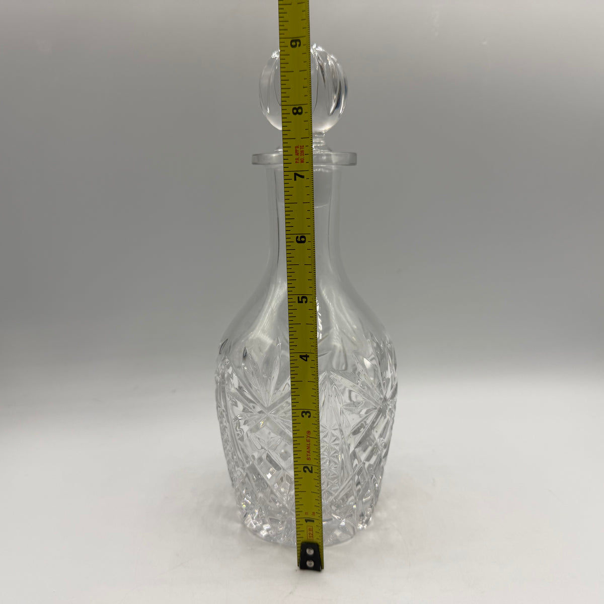 Pineapple & Diamond Glass Decanter with Stopper