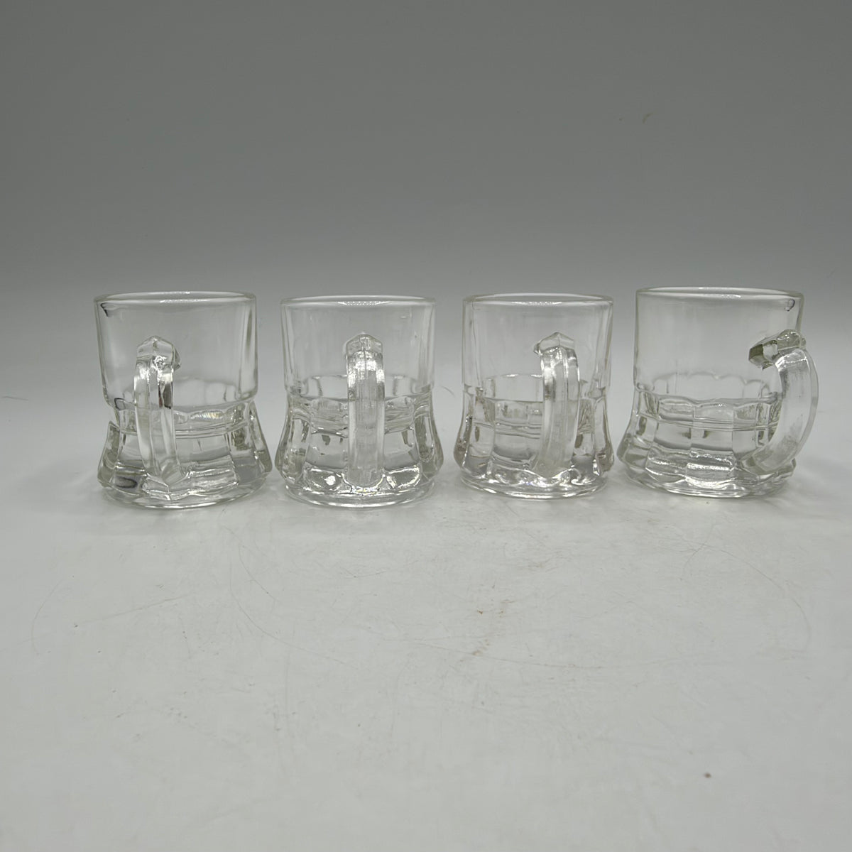 Federal Mini Beer Mug Shot Glass, set of 4