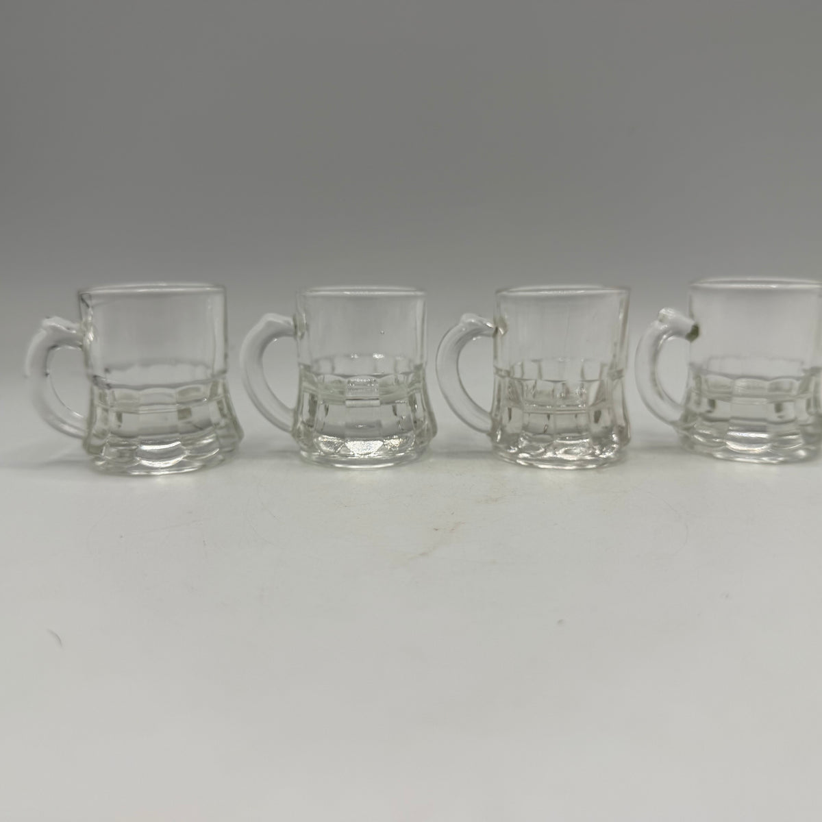 Federal Mini Beer Mug Shot Glass, set of 4