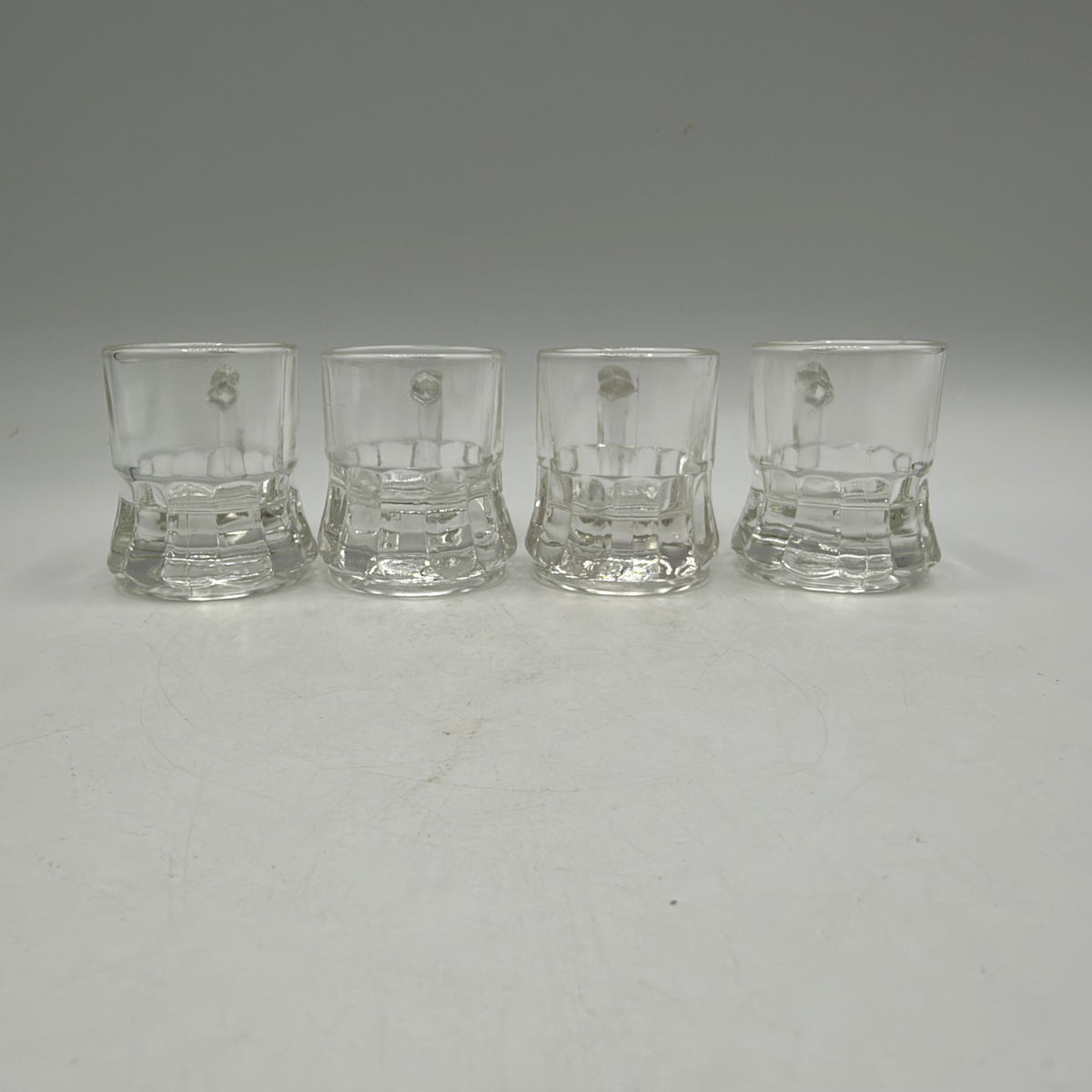 Federal Mini Beer Mug Shot Glass, set of 4