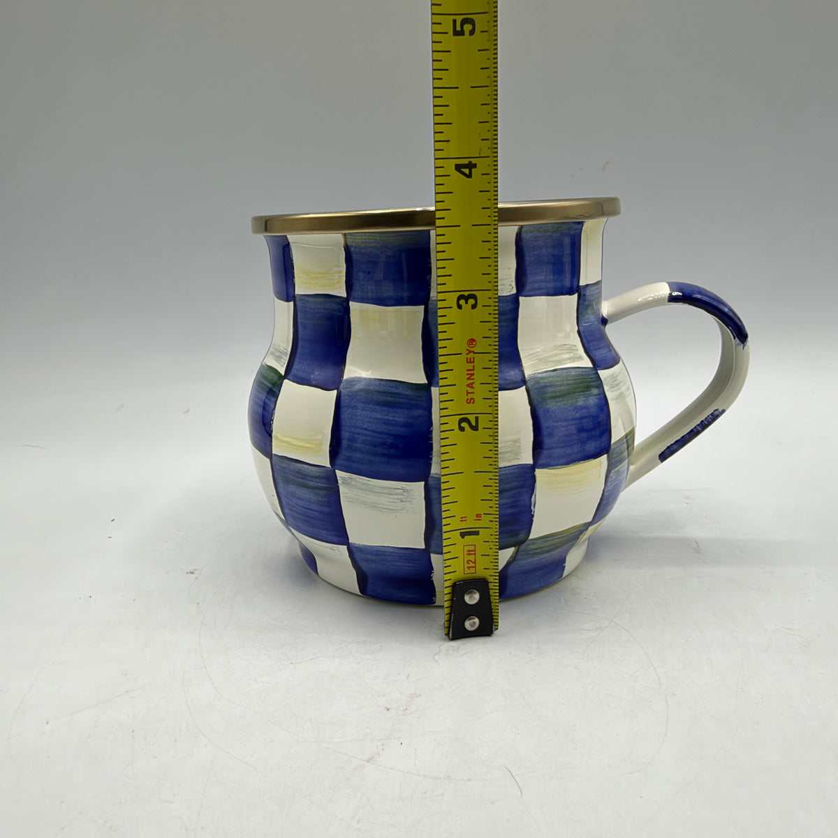 MacKenzie-Childs Royal Check Mug, 16oz