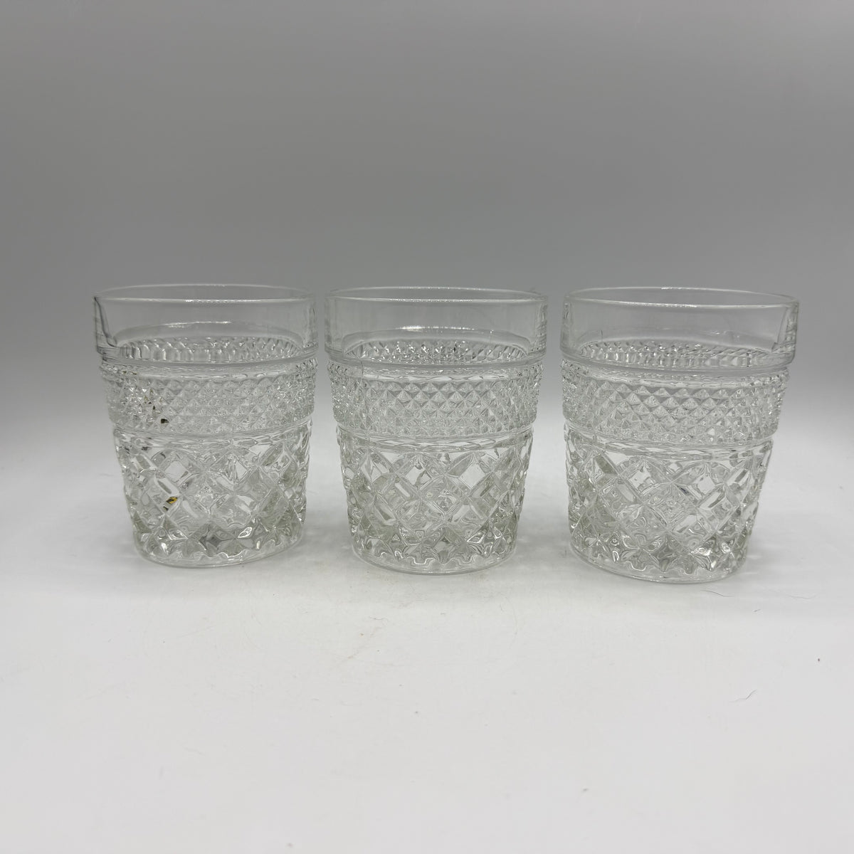 Kromex Condiment Trio Caddy, Glasses, & Spoons