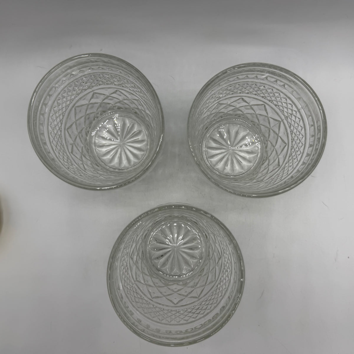 Kromex Condiment Trio Caddy, Glasses, & Spoons