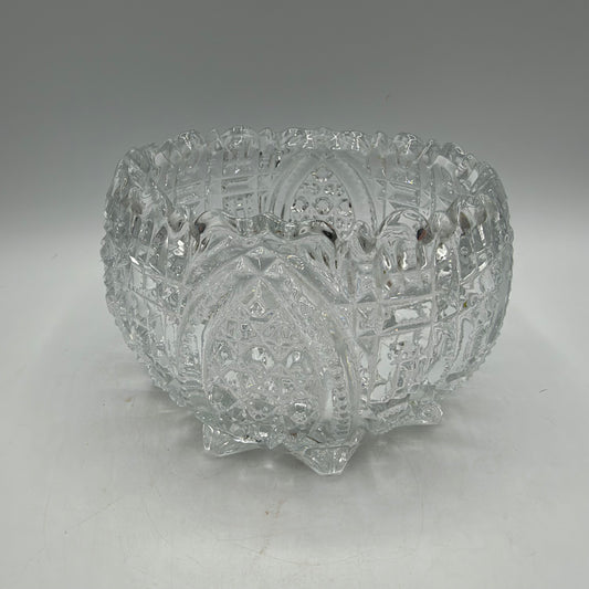 Higbee Fortuna EAPG Glass Candy Nut Bowl