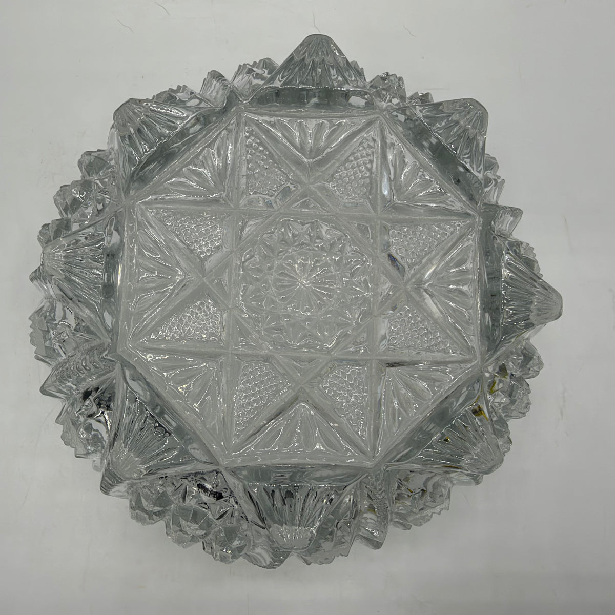 Higbee Fortuna EAPG Glass Candy Nut Bowl