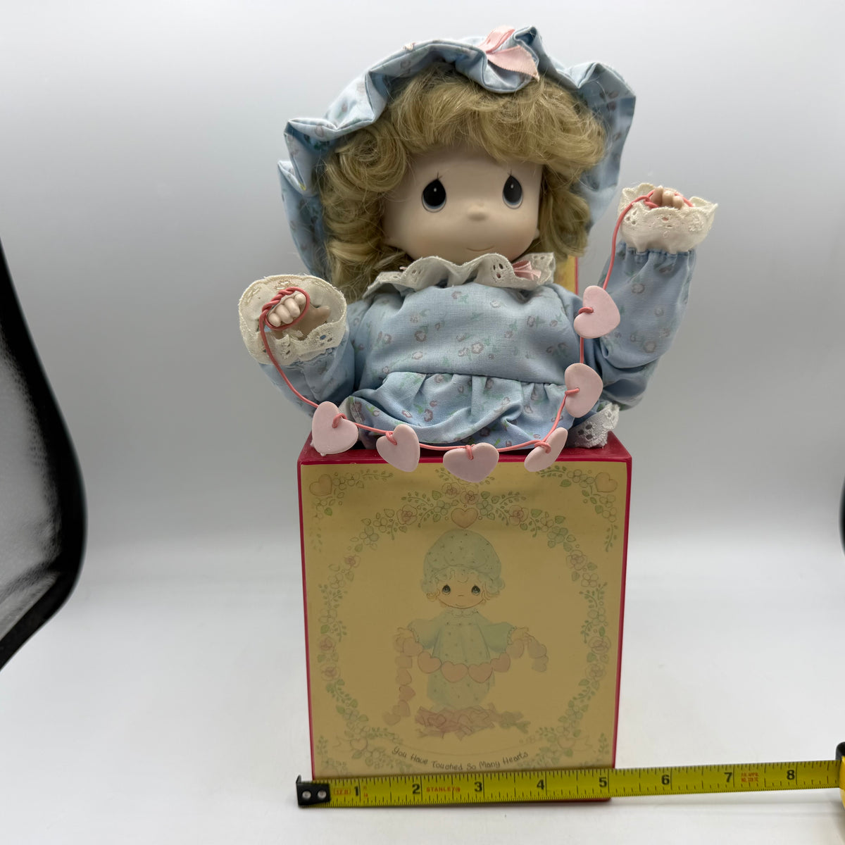 Precious Moments "You Have Touched So Many Hearts" Musical Jack-In-The-Box