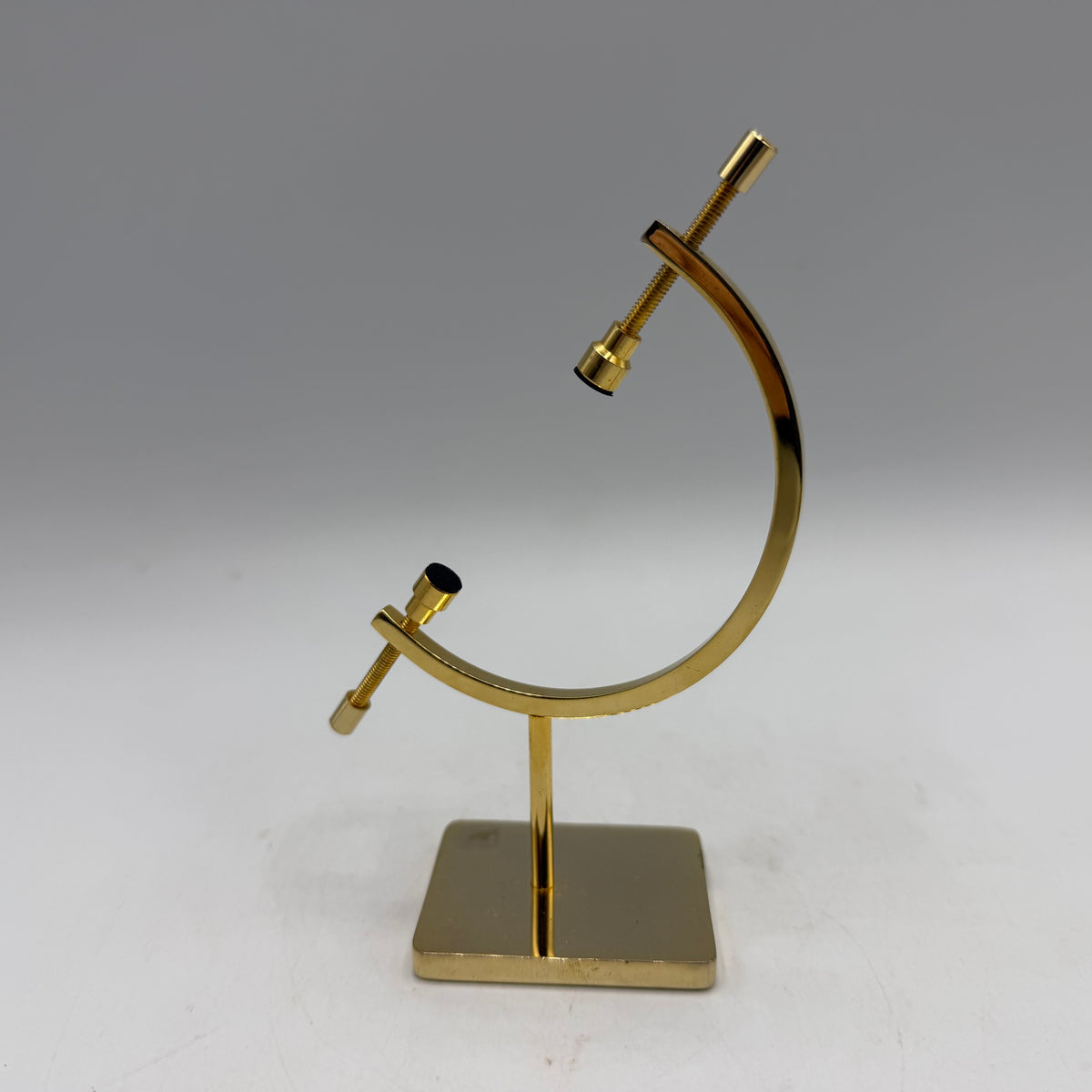 Gold Sphere Caliper Stand- Small 4.5" H