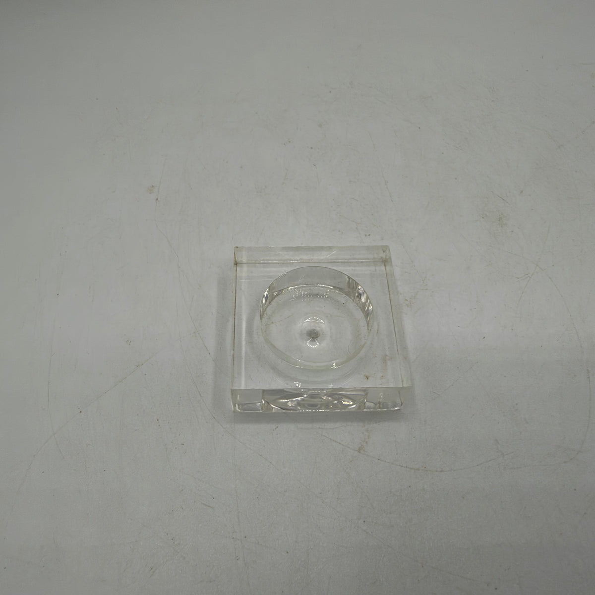 Acrylic Square Sphere Holder 1 1/5", Set of 4