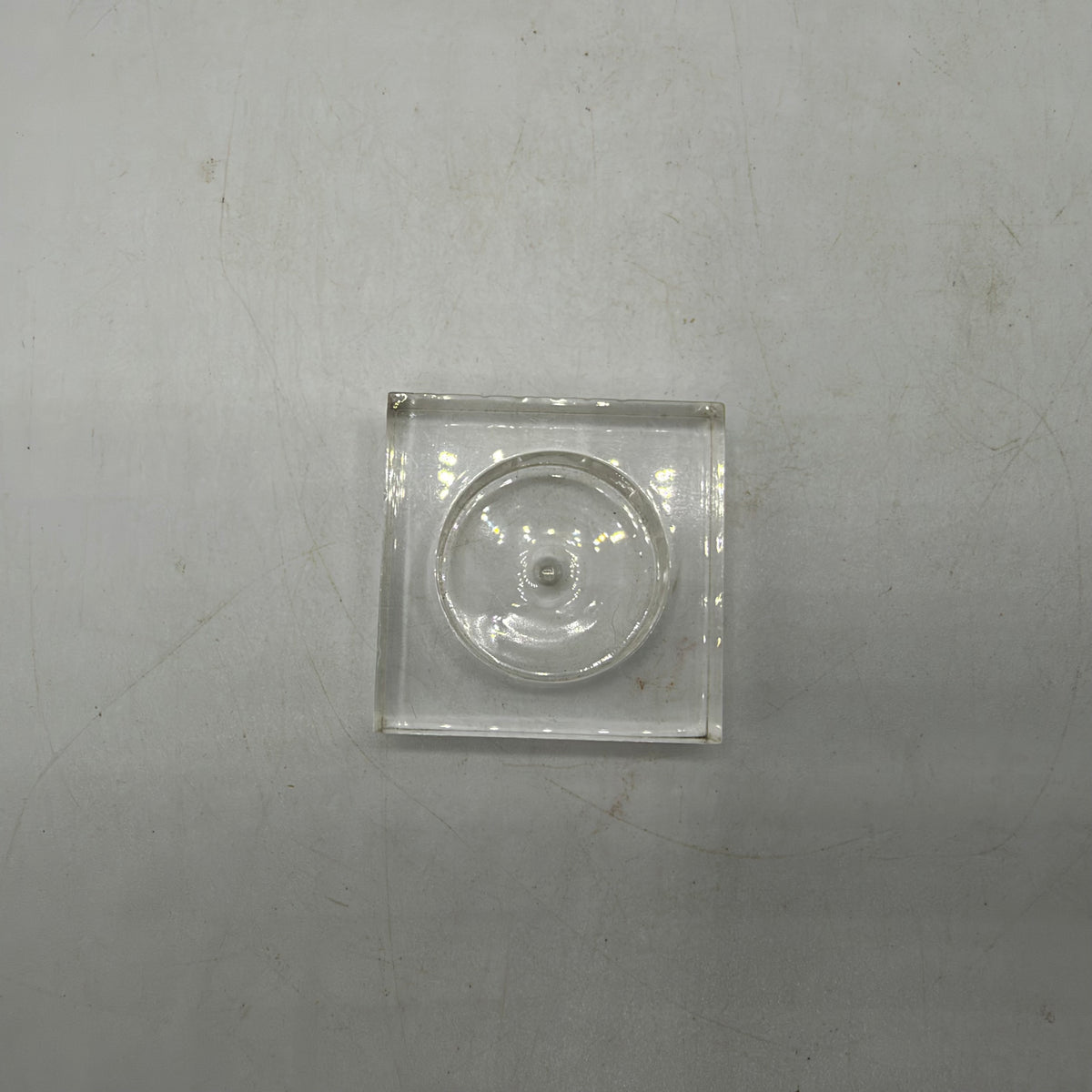 Acrylic Square Sphere Holder 1 1/5", Set of 4