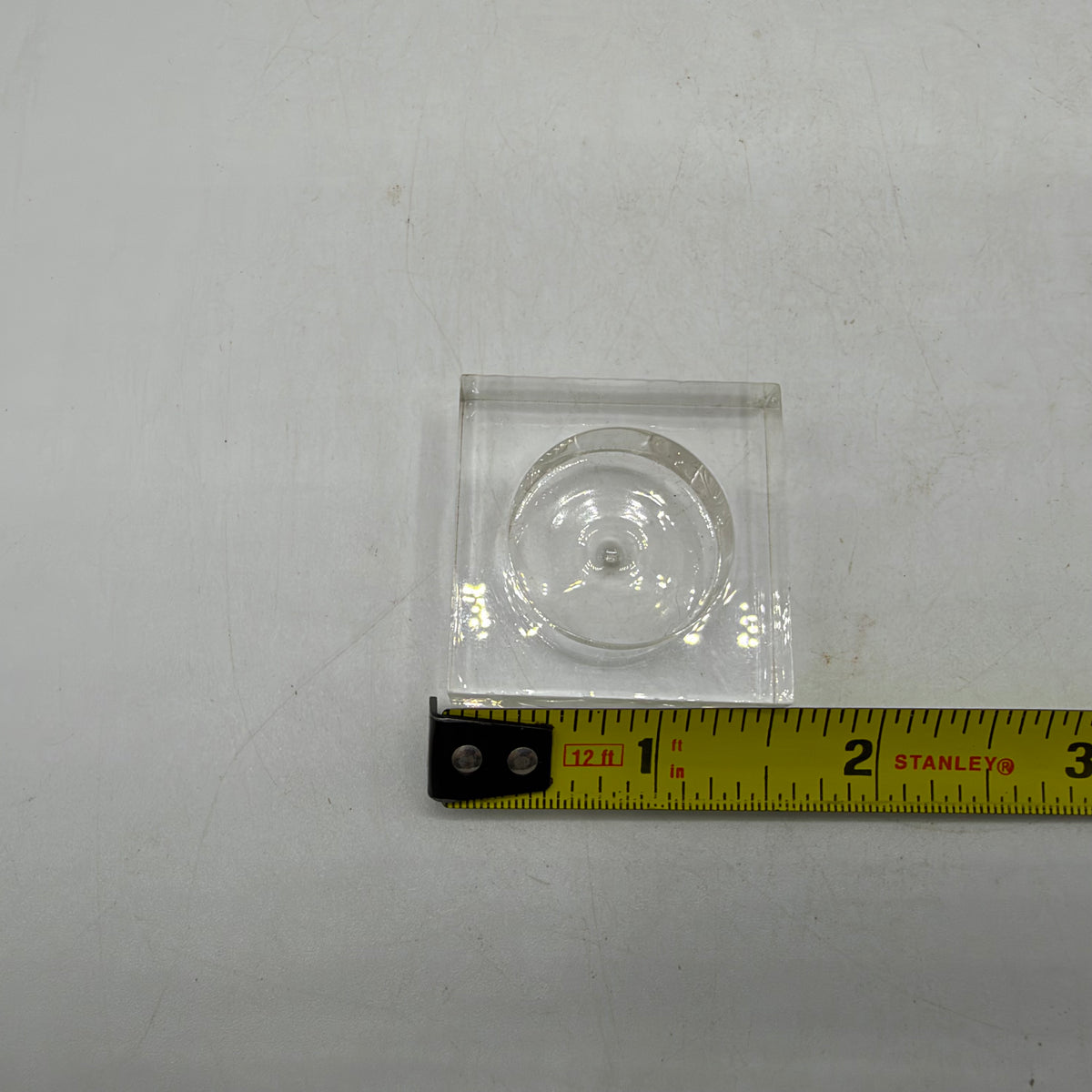 Acrylic Square Sphere Holder 1 1/5", Set of 4