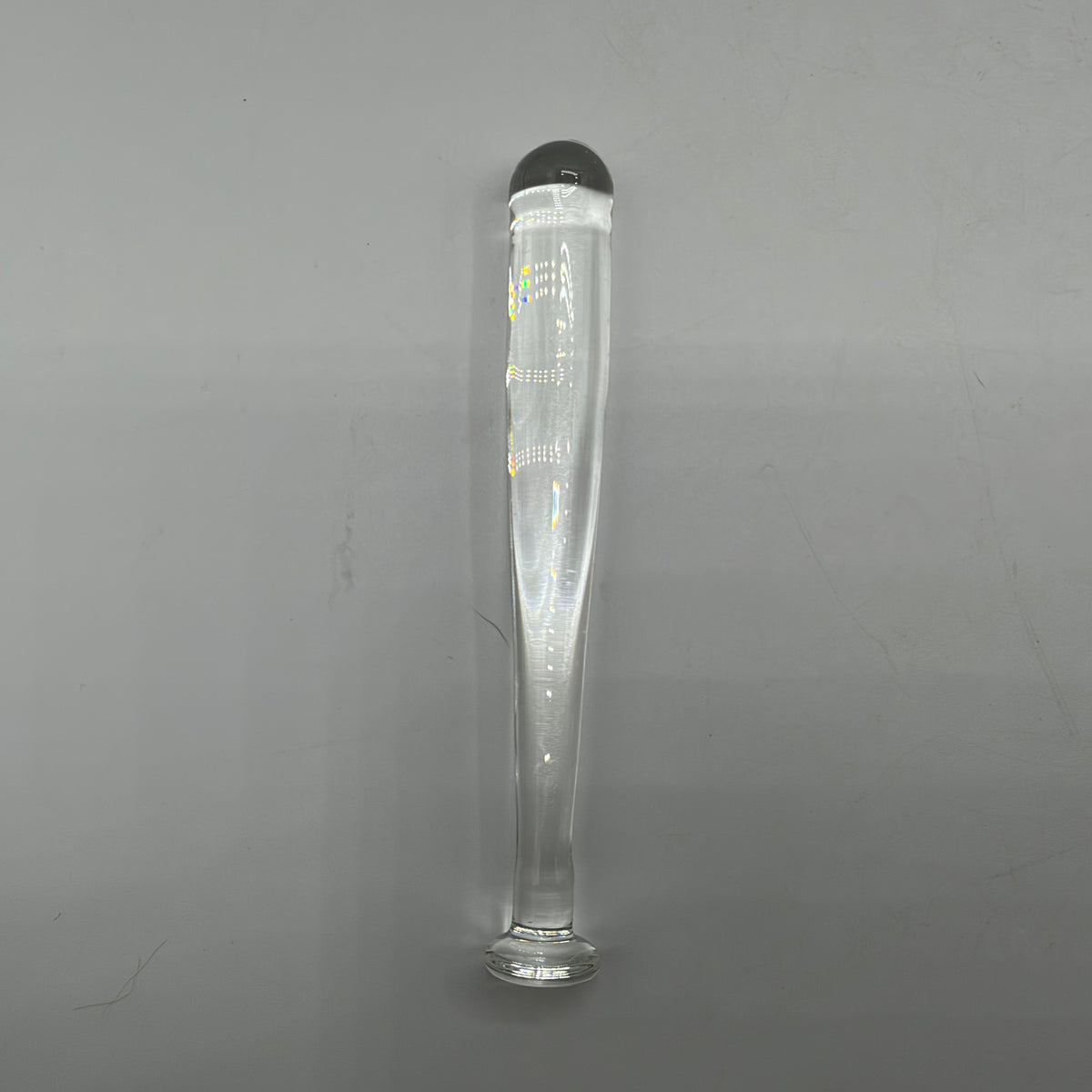Handblown Glass Baseball Bat, 5"