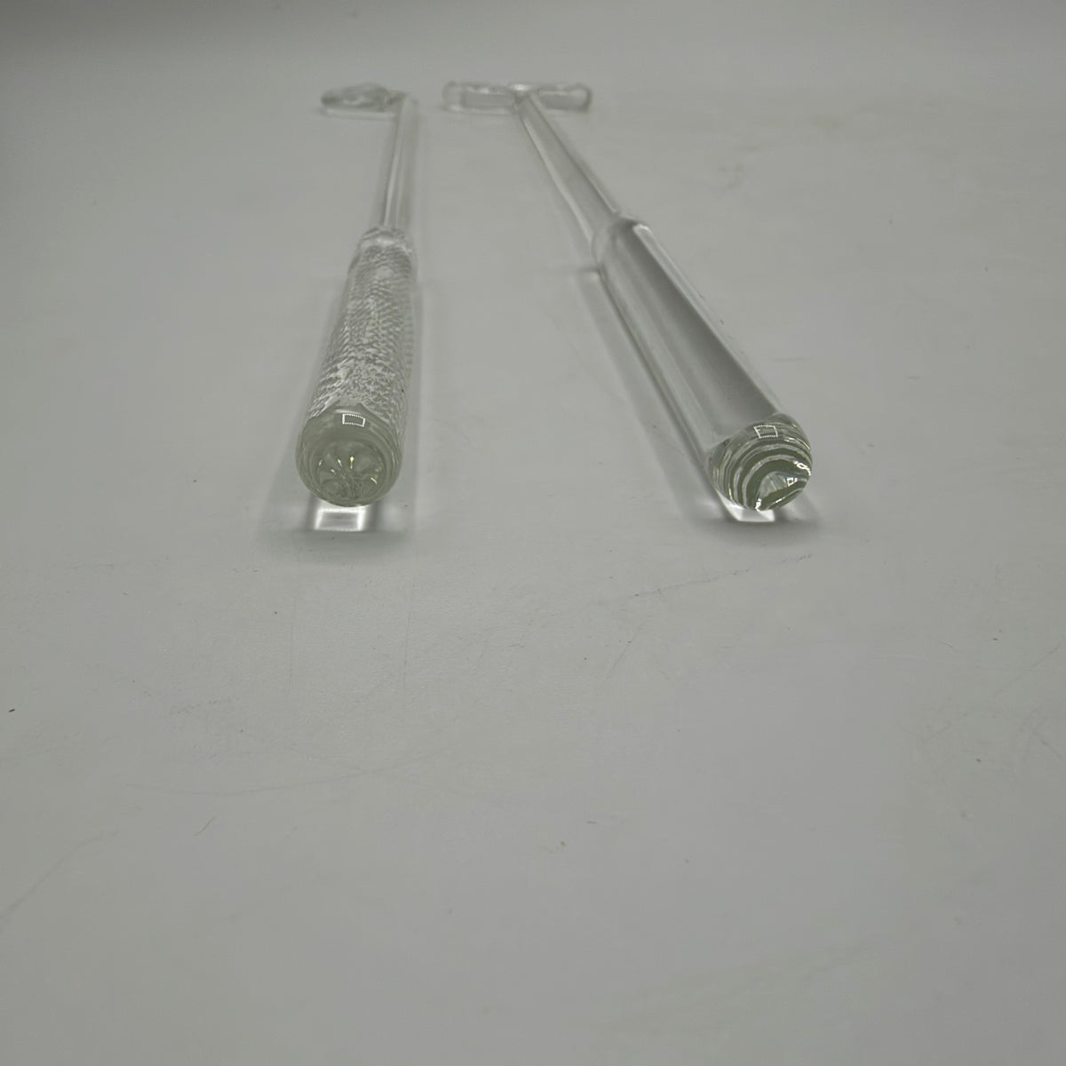 Handblown Glass Golf Club and Putter, 9 1/2"