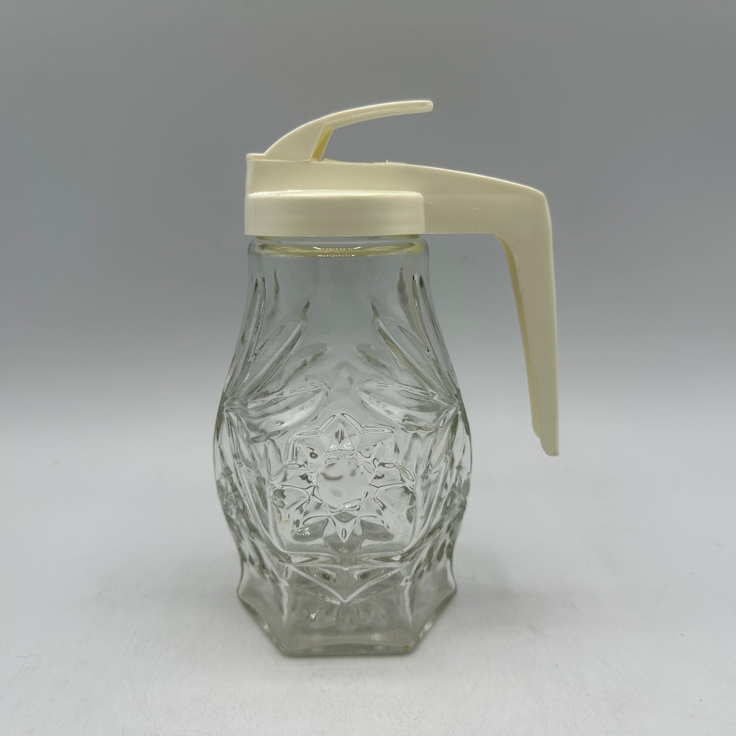 Anchor Hocking Prescut Syrup Pitcher