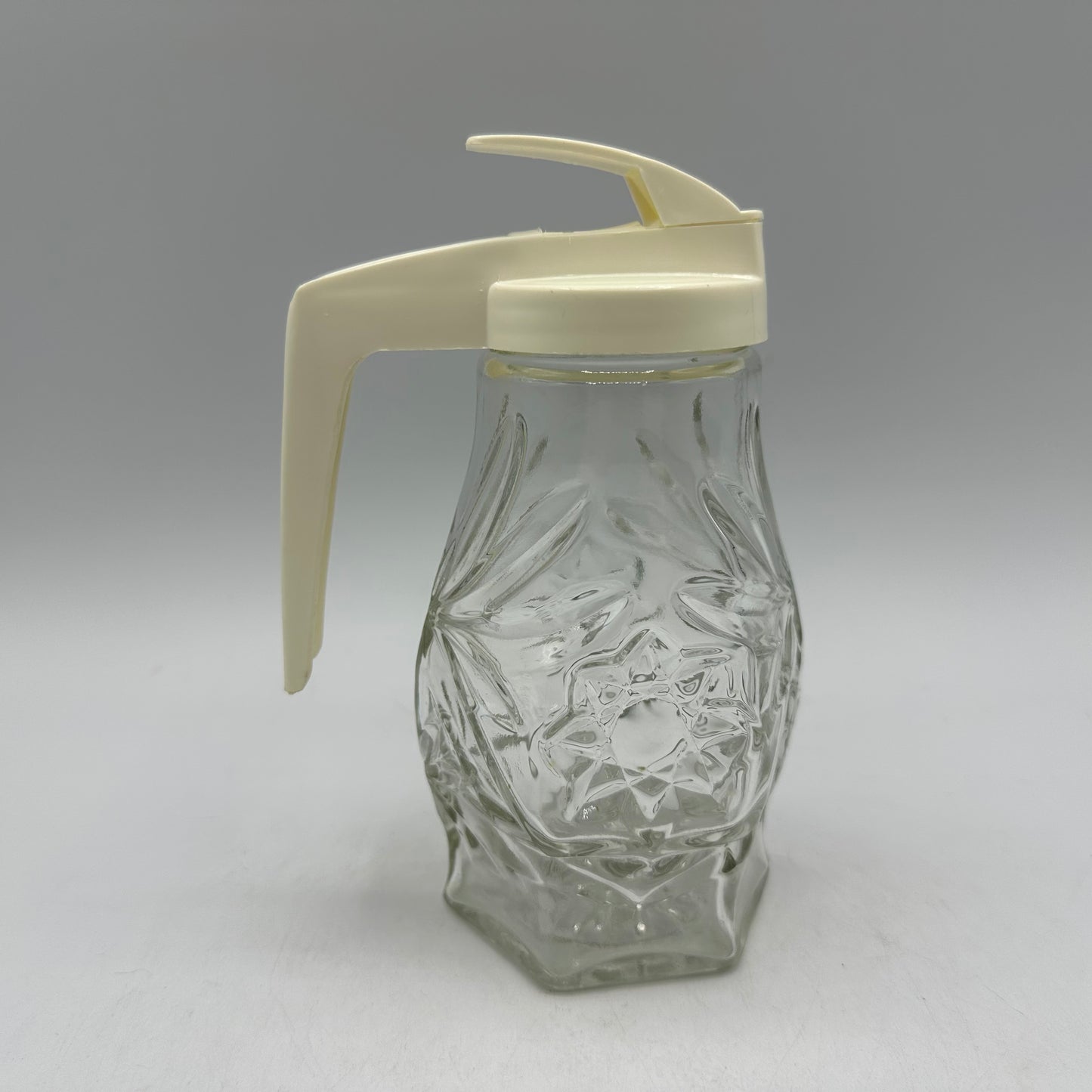 Anchor Hocking Prescut Syrup Pitcher