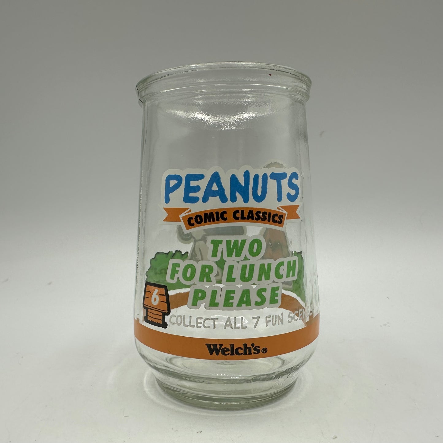 Peanuts Charlie Brown and Snoopy Jelly Jar