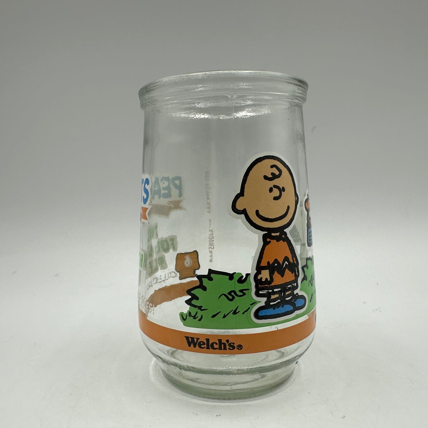 Peanuts Charlie Brown and Snoopy Jelly Jar