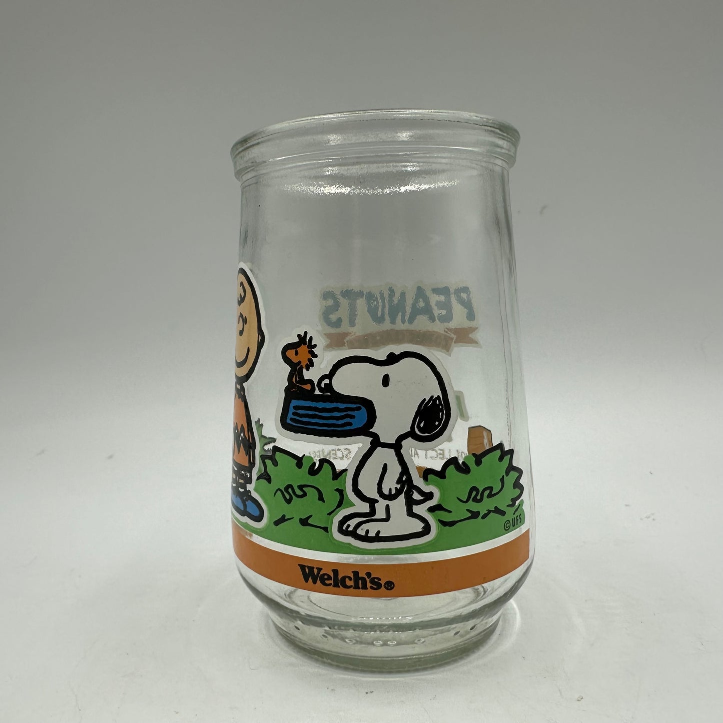 Peanuts Charlie Brown and Snoopy Jelly Jar