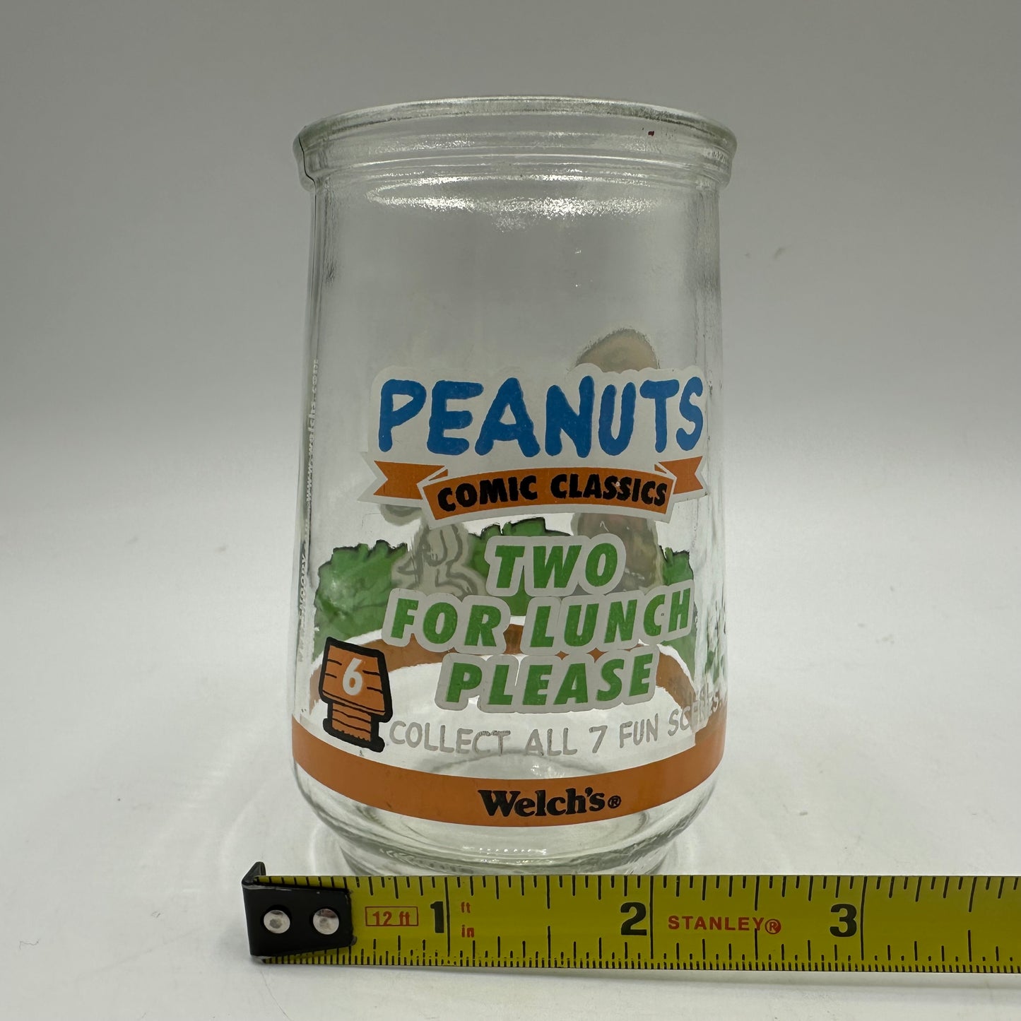 Peanuts Charlie Brown and Snoopy Jelly Jar