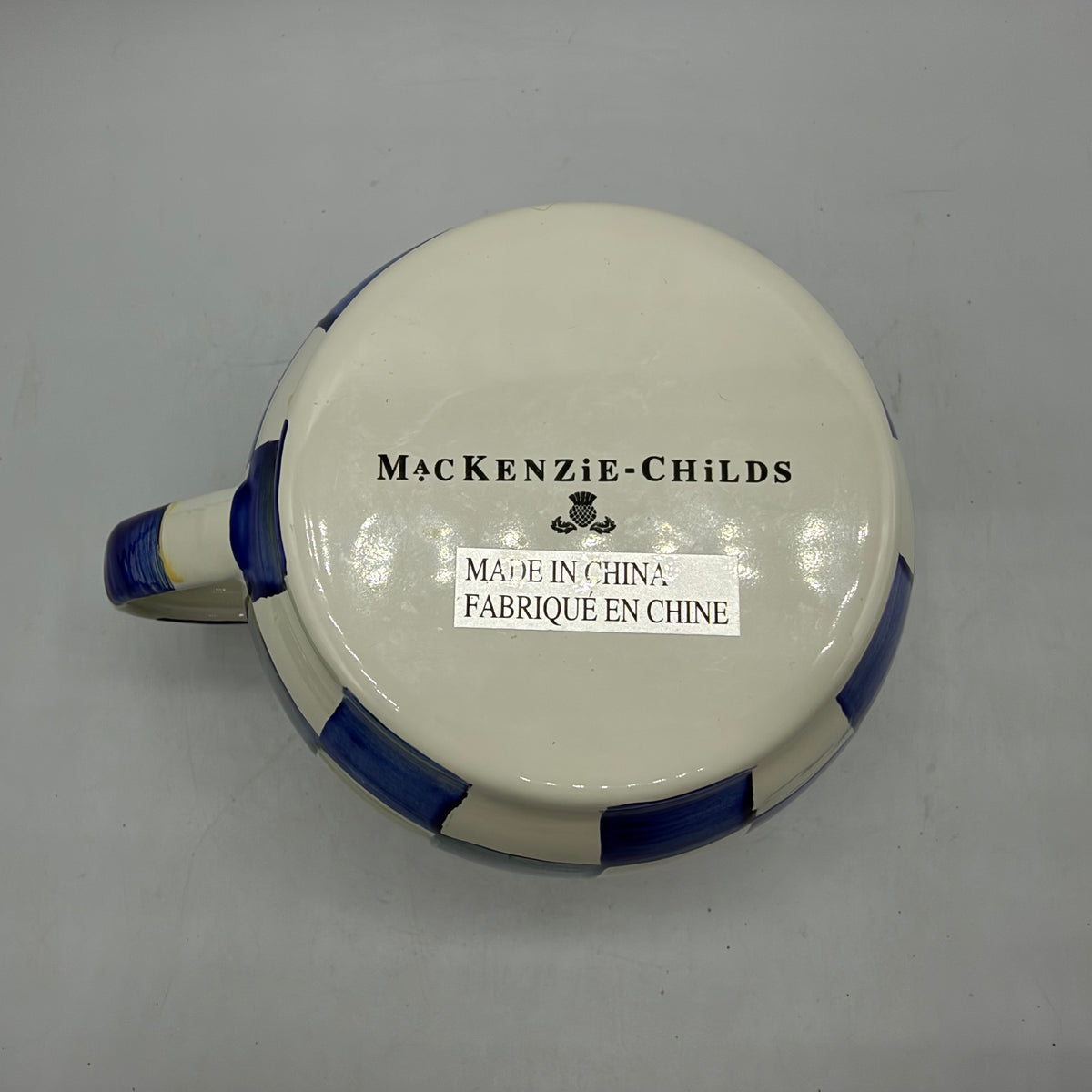 MacKenzie-Childs Royal Check Mug, 16oz