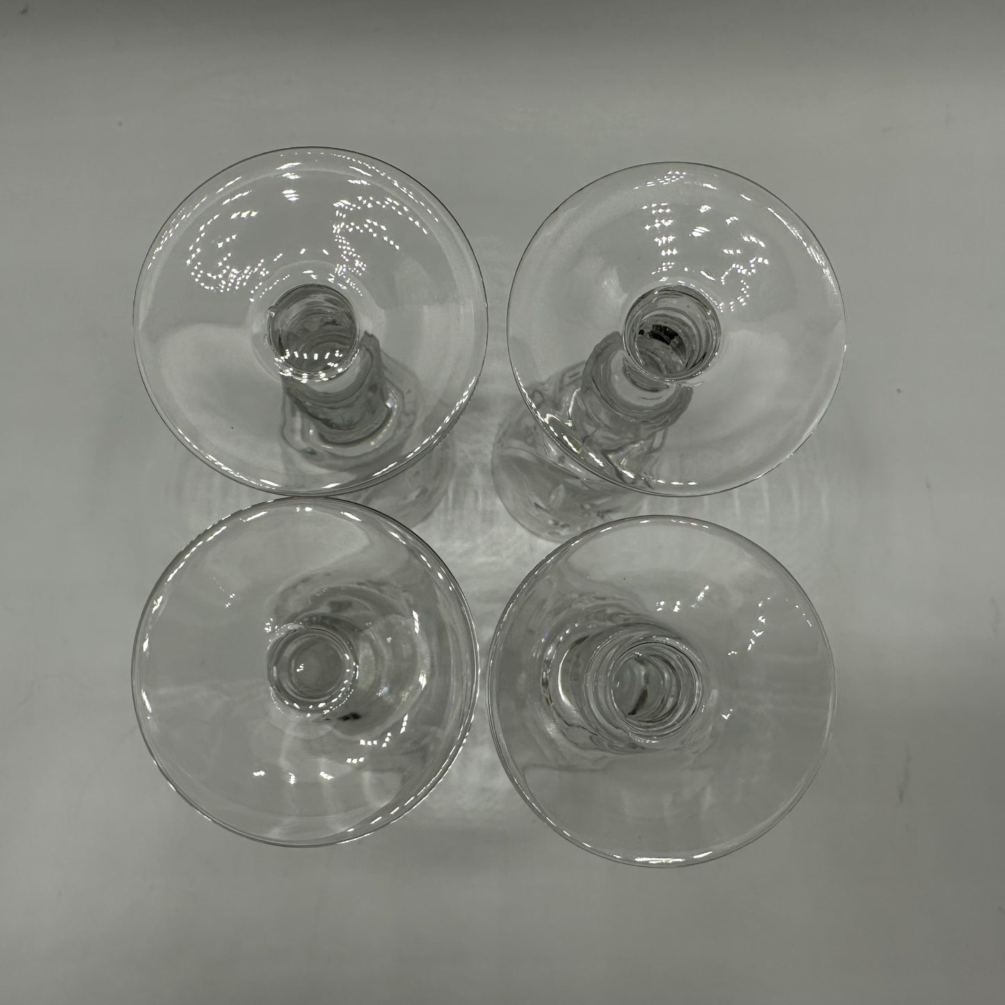 Ajka Csopak Crystal Coridal Glasses, Set of 4