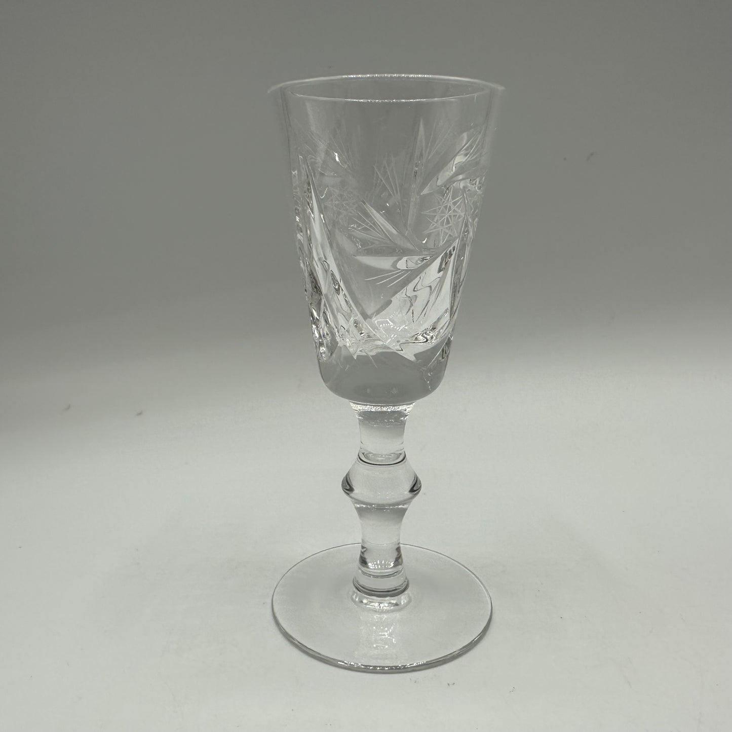 Ajka Csopak Crystal Coridal Glasses, Set of 4