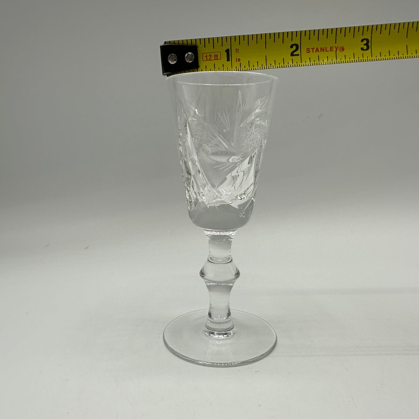 Ajka Csopak Crystal Coridal Glasses, Set of 4