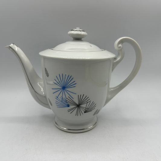 Arita Teapot and Lid, MCM Pattern