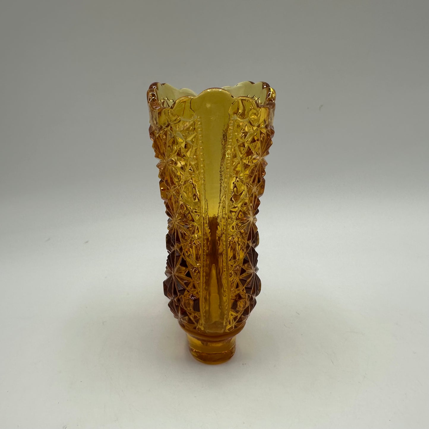 Fenton Amber Boot, Daisy & Button Pattern