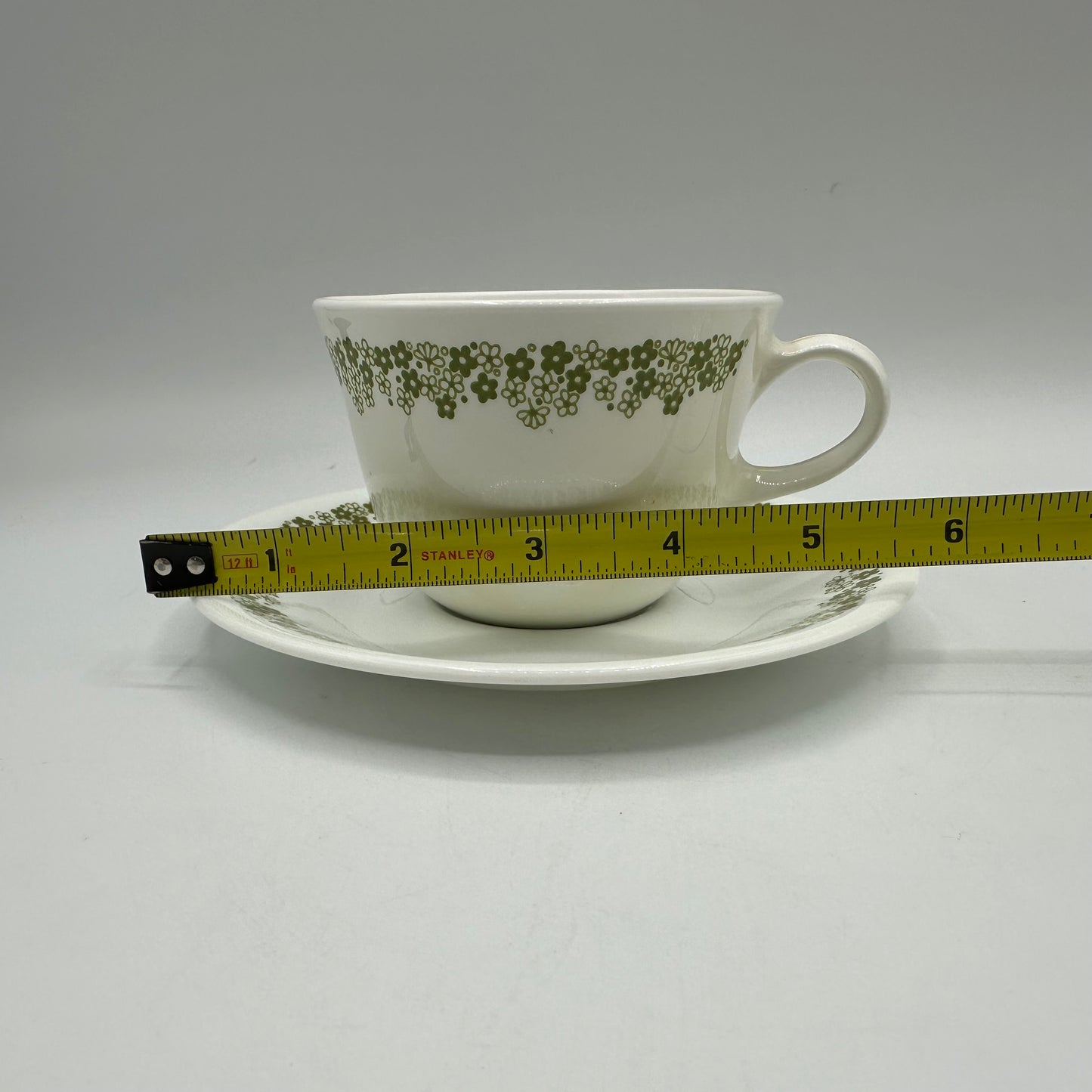 Corelle Livingware Crazy Daisy Cup & Saucer, set of 4