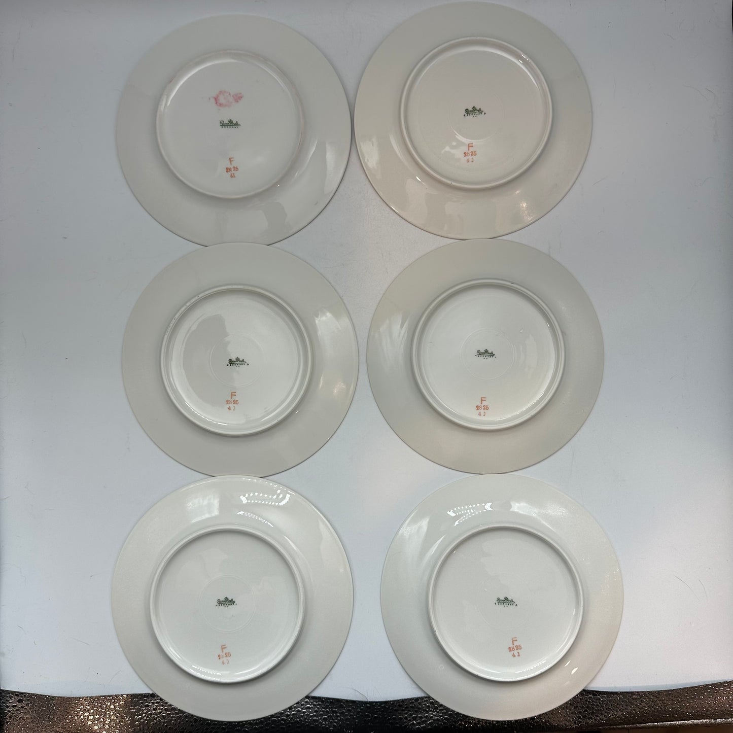 Rosenthal Selb-Plossberg Germany Aida Cream 6" Bread Plate, Set of 6