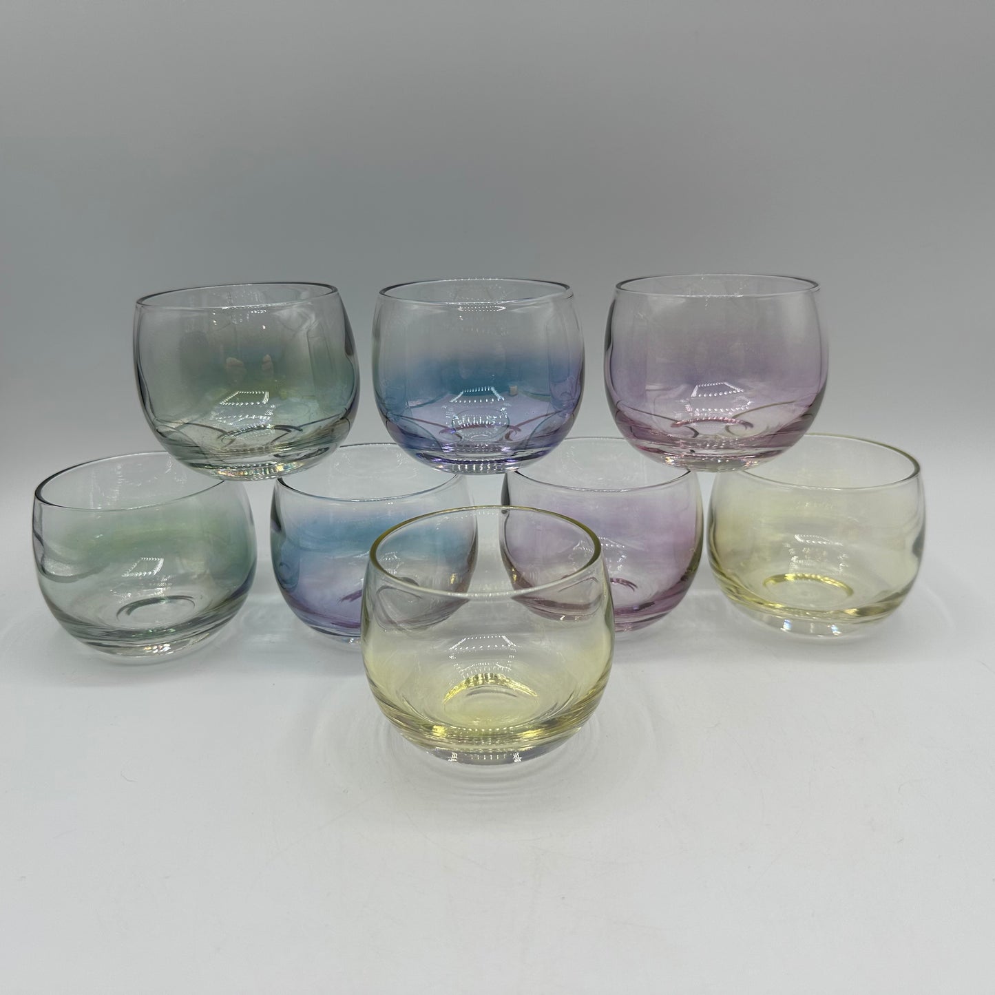 Roly Poly 5oz Cocktail Neat Glasses, Set of 8