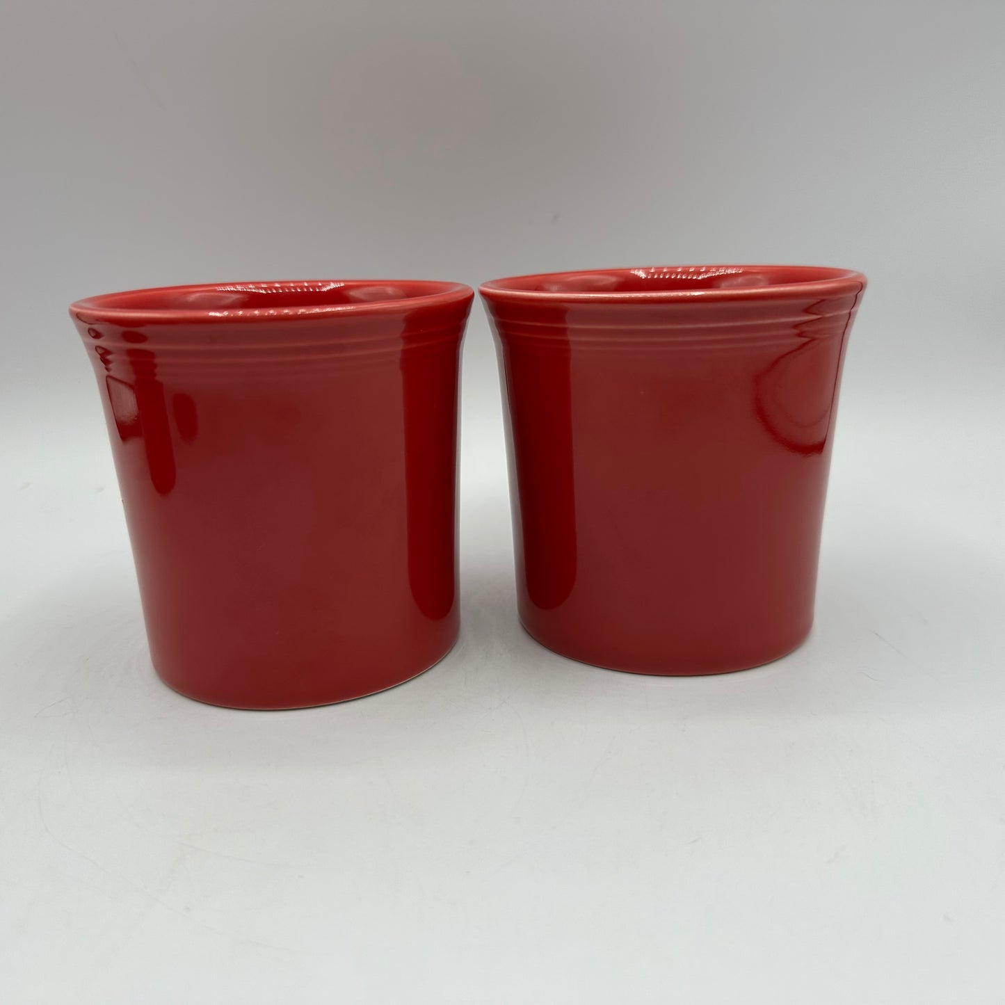 Fiestaware Scarlet Red Mugs, Set of 5