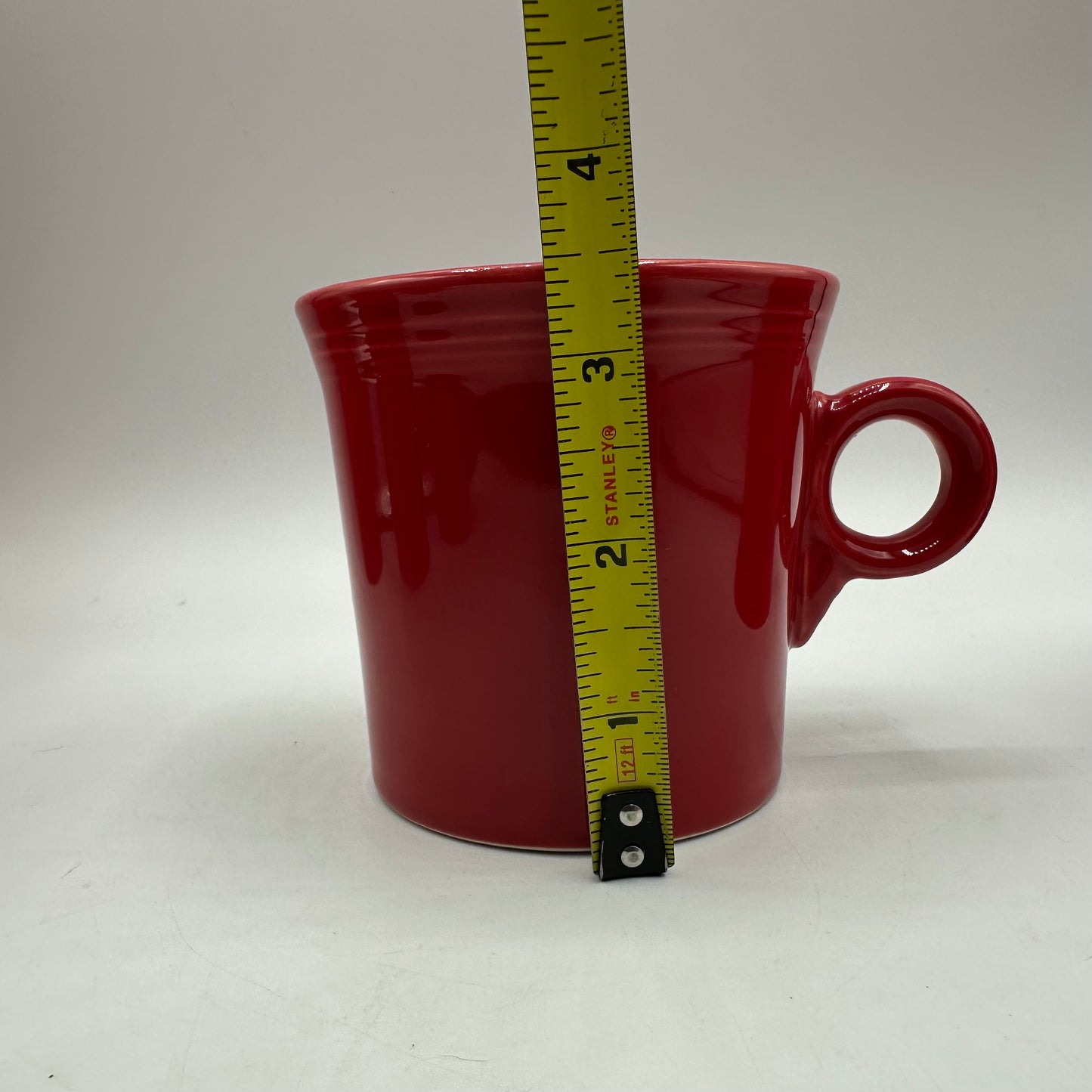 Fiestaware Scarlet Red Mugs, Set of 5