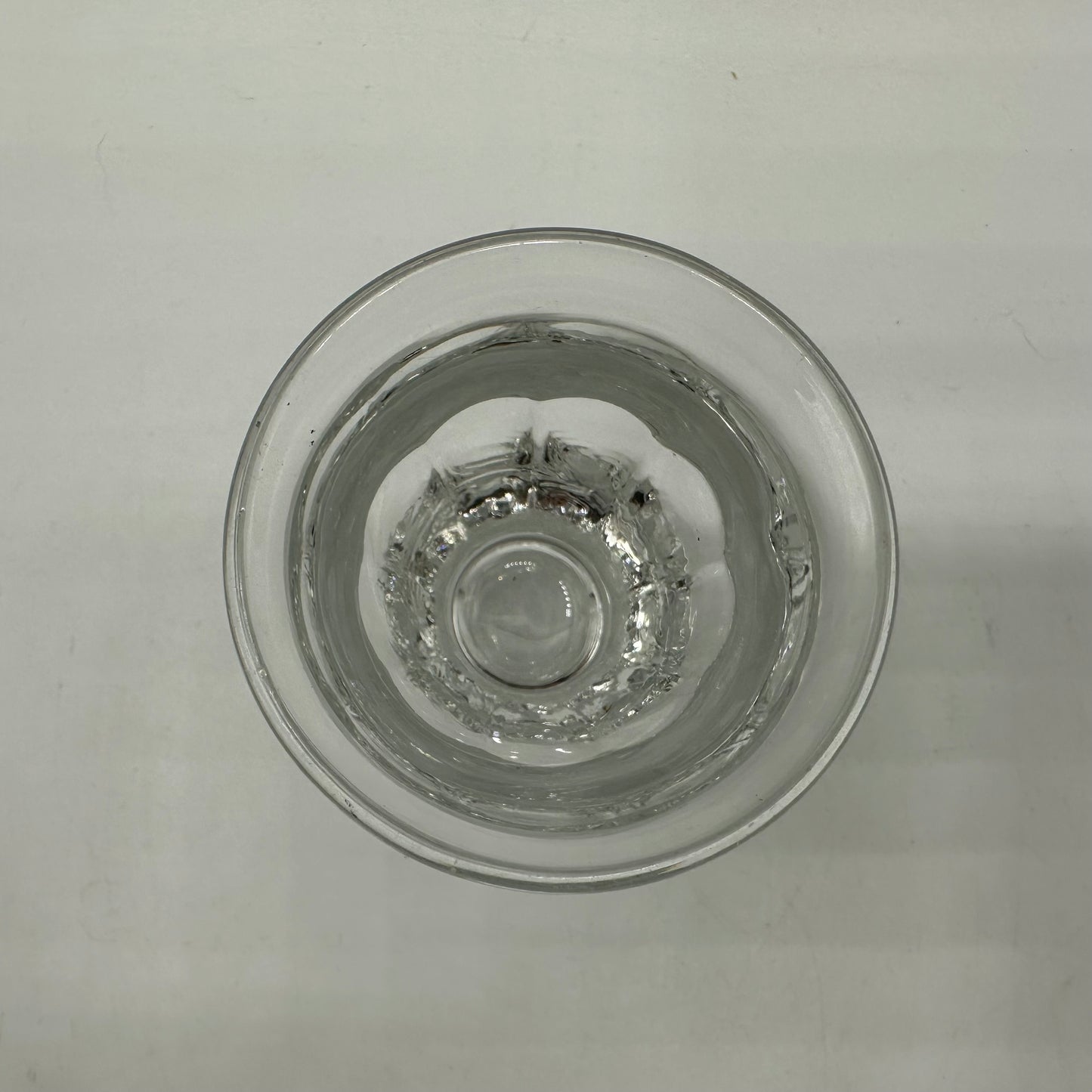 Clear Glass Toothpick Holder