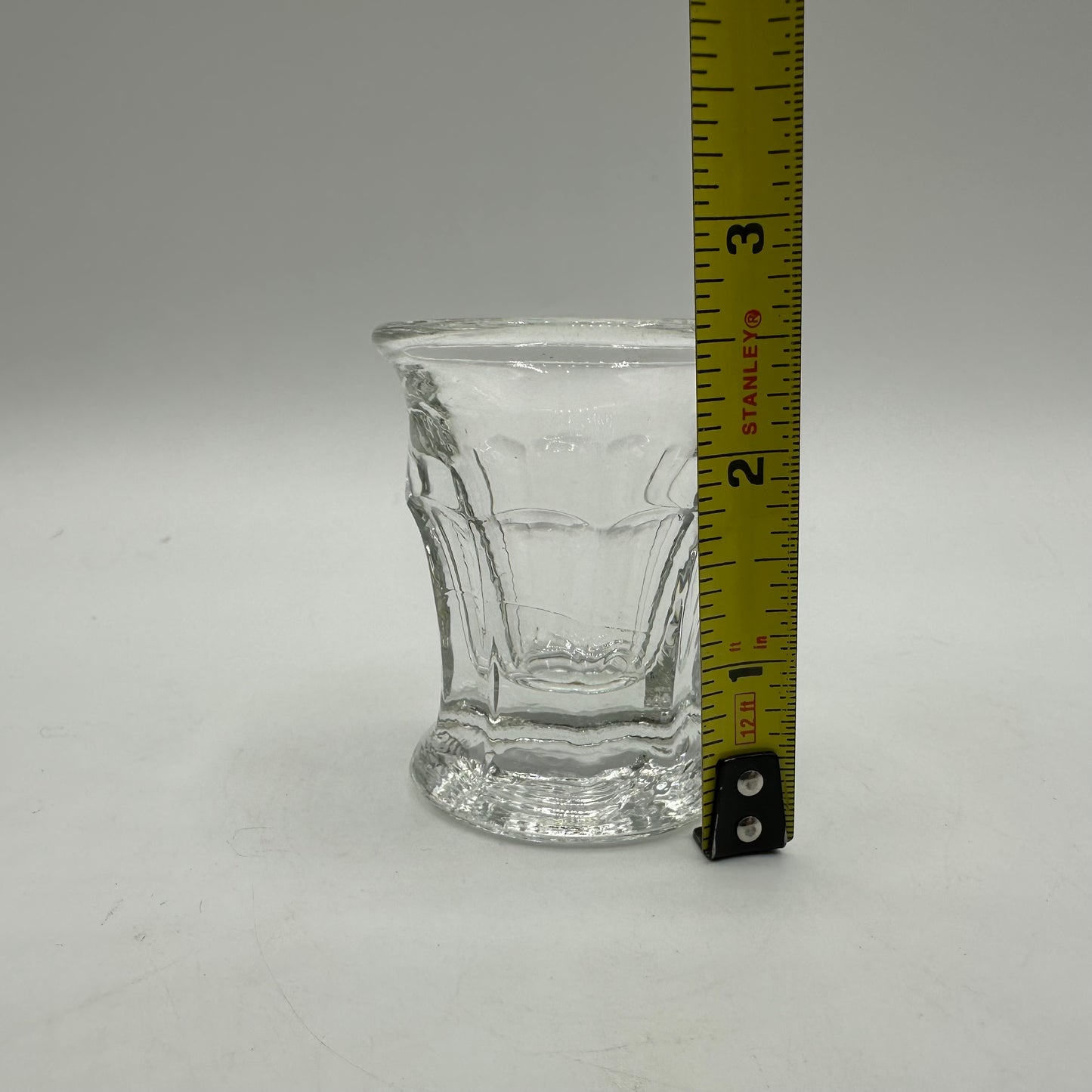 Clear Glass Toothpick Holder