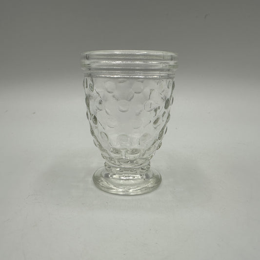 Hocking Hobnail Whiskey Shot Glass, Depression Glass