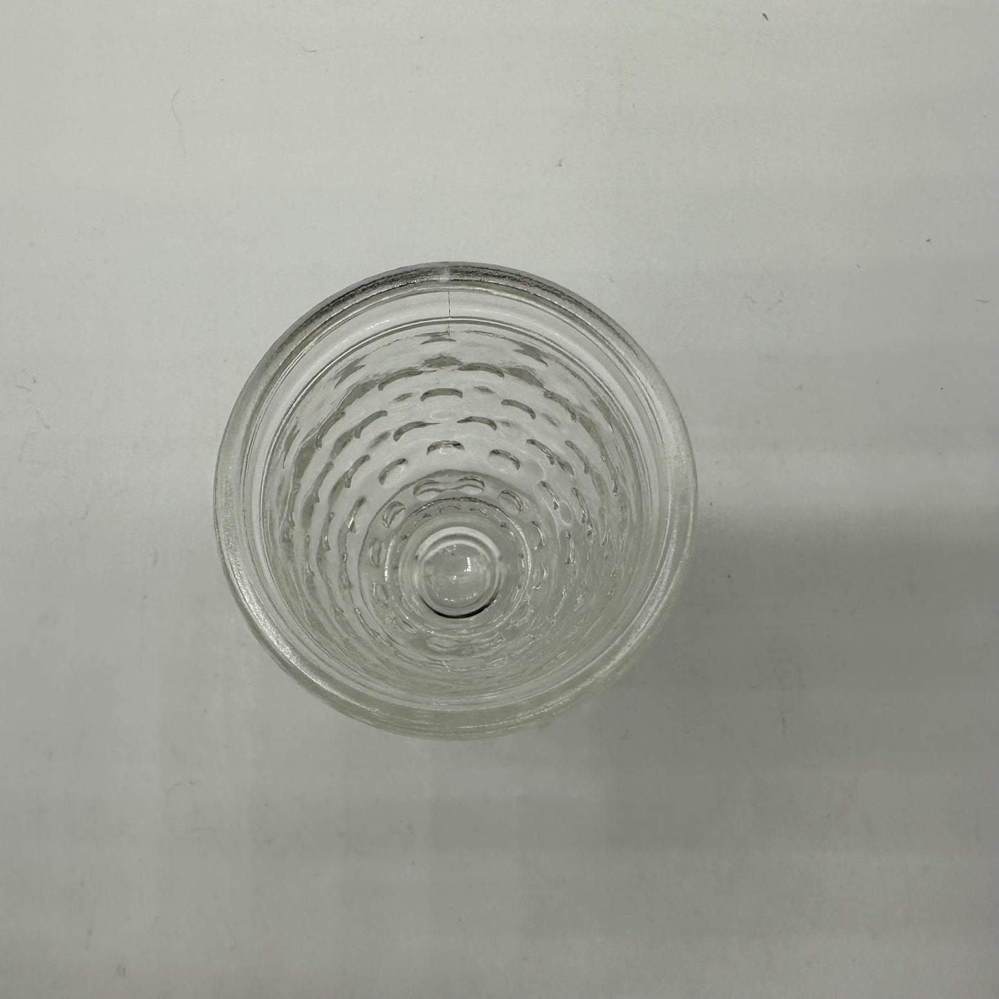 Hocking Hobnail Whiskey Shot Glass, Depression Glass