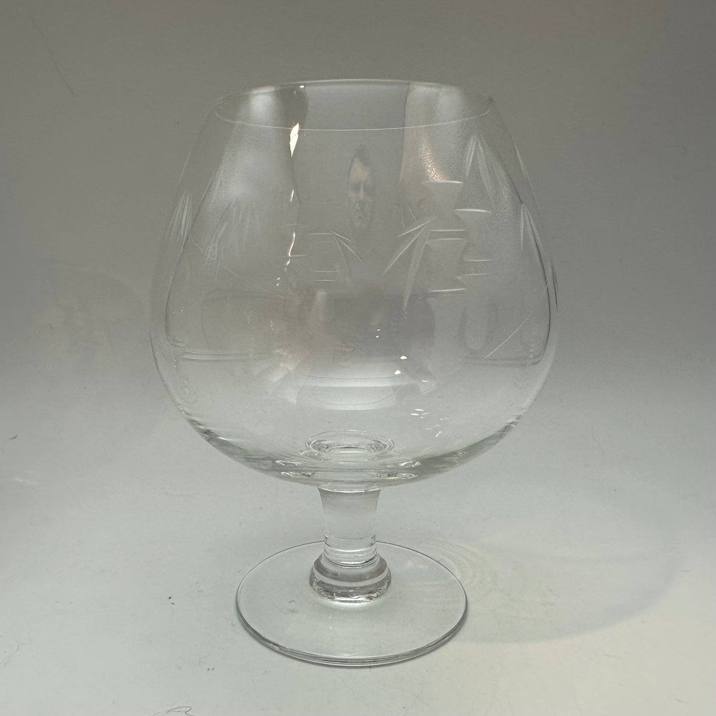 Sasaki Noritake Etched Bamboo Brandy Snifter, Set of 5