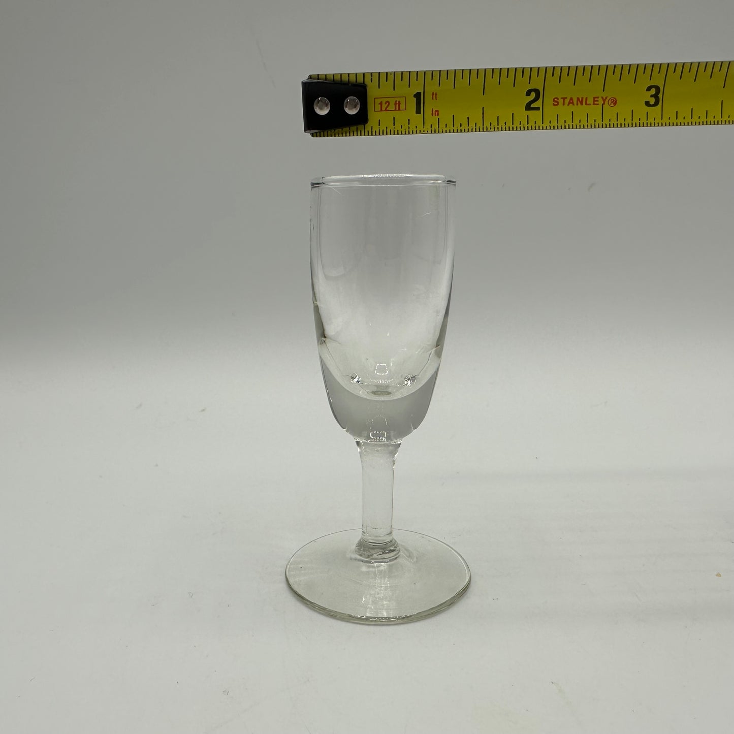 Plain Clear Cordials, Set of 4